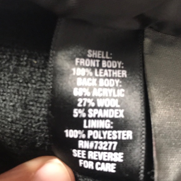 😎Vintage Black Beauty Lambskin Leather Vest😎 - Picture 5 of 6